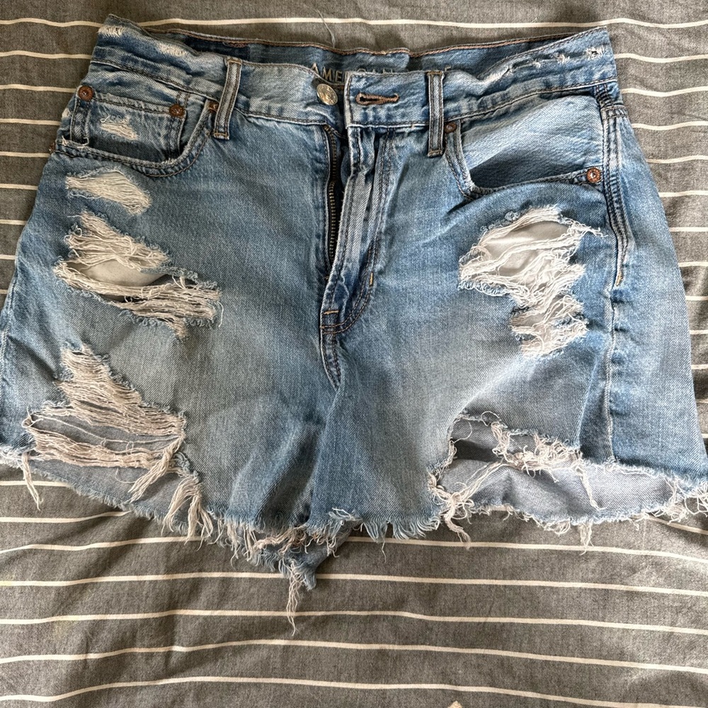 American Eagle Distressed Denim Women Shorts